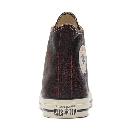 CONVERSE ALL STAR AGED 87 UD HI / STRANGER THINGS 5 コンバース オールスター エイジド 87 UD HI / ストレンジャー・シングス 5 31317080【メンズ コラボ クラックドレザー 経年変化 風合い 26SS】