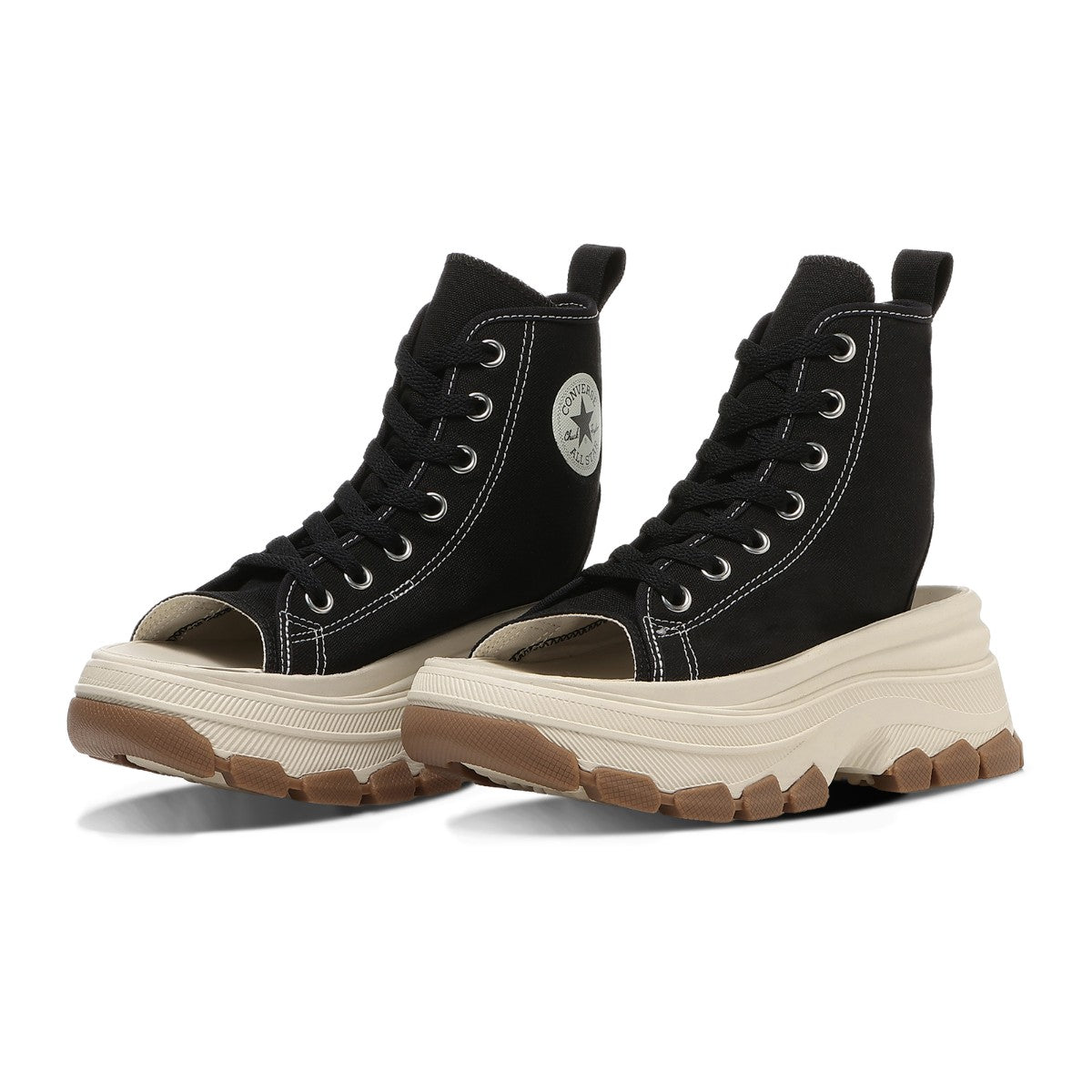 CONVERSE ALL STAR TREKWAVE CUTOUT SANDAL コンバース オールスター トレックウエーブ カットアウト サンダル 31317300【レディース 厚底 スニーカーサンダル クッション性 26SS】