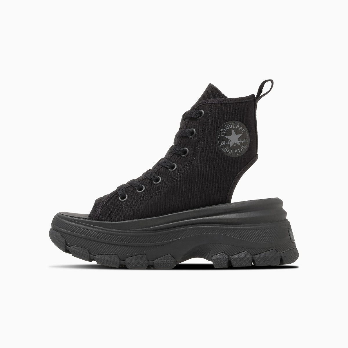 CONVERSE ALL STAR TREKWAVE CUTOUT SANDAL コンバース オールスター トレックウエーブ カットアウト サンダル 31317302【レディース 厚底 スニーカーサンダル クッション性 26SS】