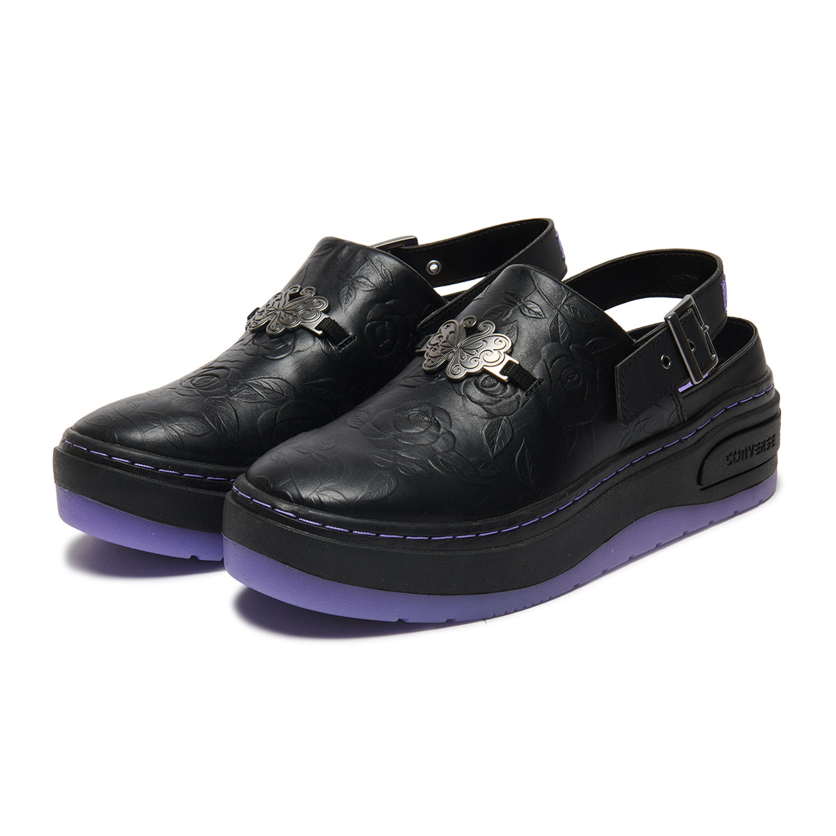 CONVERSE WEAPON PLTS CLG OX / ANNA SUI コンバース ウエポン PLTS CLG OX / アナ スイ 33702710【レディース 厚底 クロッグシューズ 軽量 EVAソール 26SS】