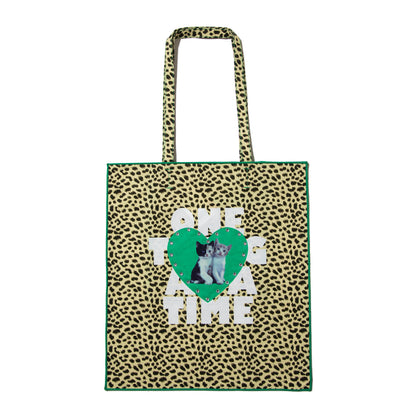 Casselini Team DOUBUTSU Tote キャセリーニ チーム ドウブツ トート 254-110507【レディース フォトプリント ラインストーン 26SS】