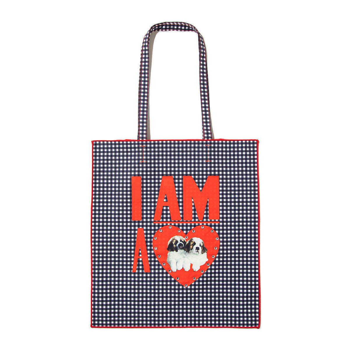 Casselini Team DOUBUTSU Tote キャセリーニ チーム ドウブツ トート 254-110507【レディース フォトプリント ラインストーン 26SS】