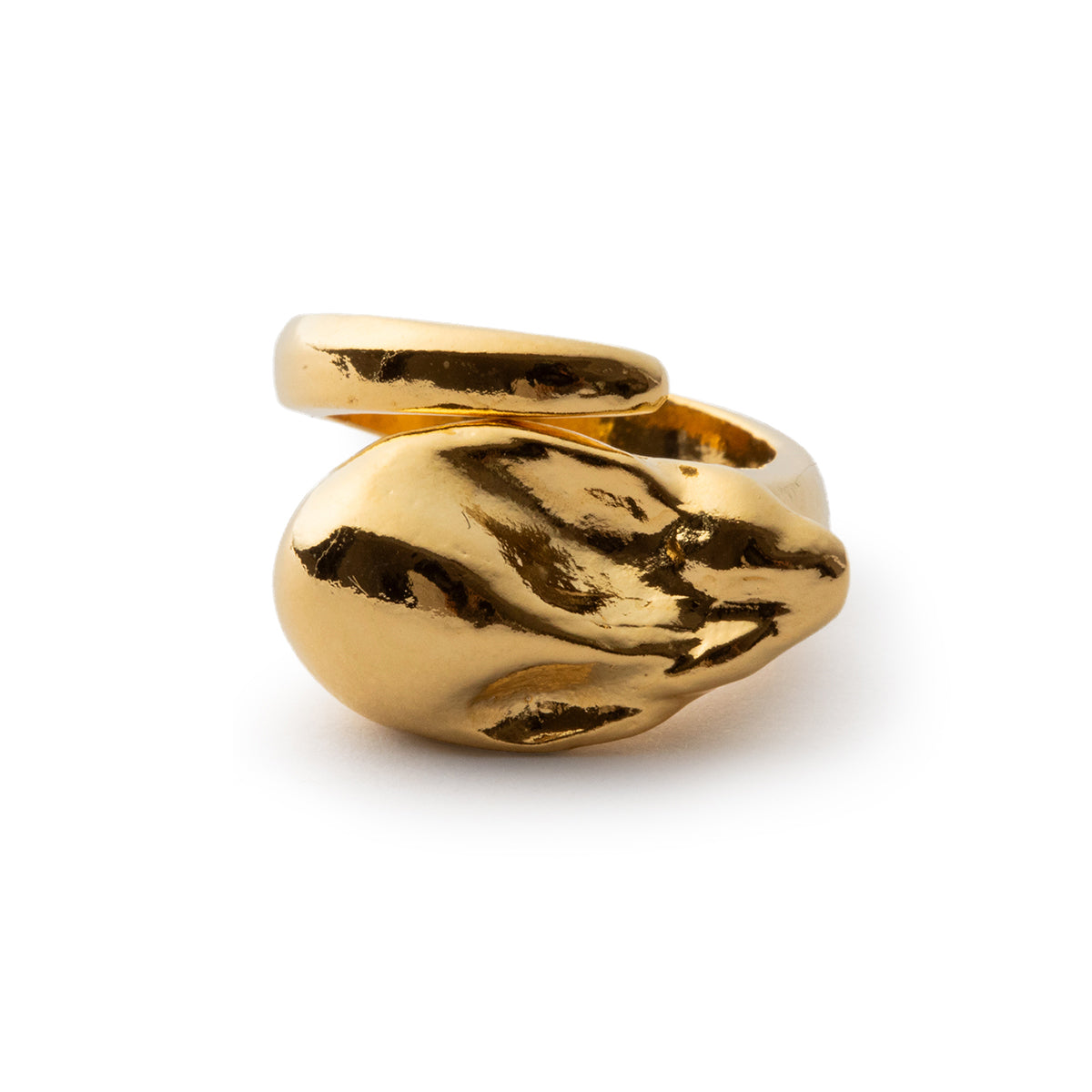 LAPUIS Oyster ring ラピュイ オイスター リング 254-220113-GLD【レディース 日本製 26SS】