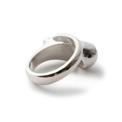 LAPUIS Oyster ring ラピュイ オイスター リング 254-220113-SLR【レディース 日本製 26SS】