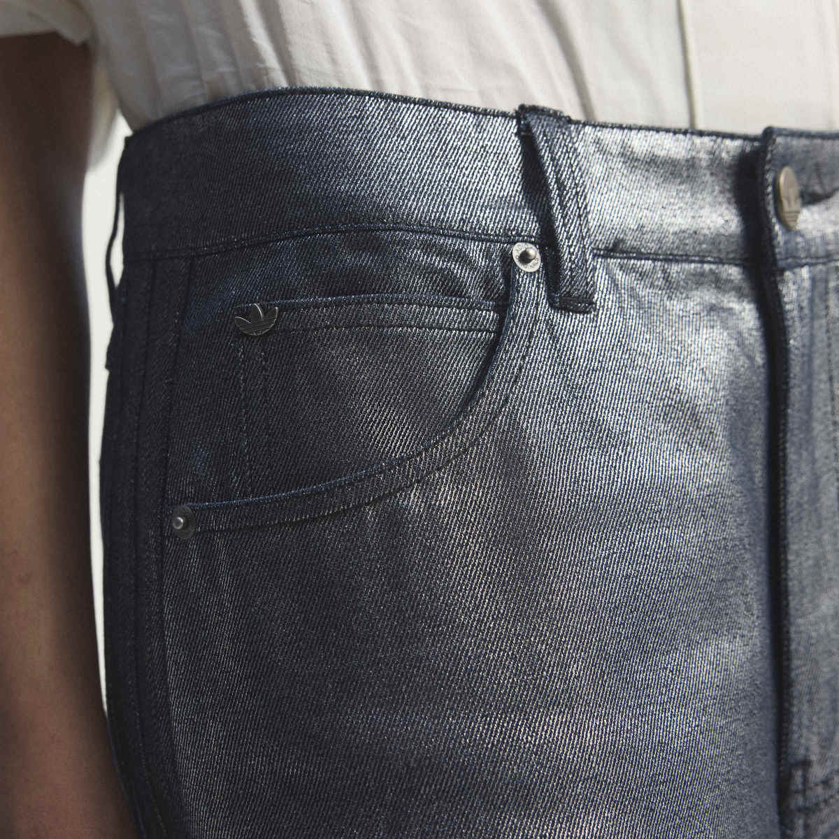 adidas originals FIREBIRD JORTS DENIM アディダスオリジナルス ファイアーバード ジョーツ デニム KD2930【レディース デニム ショートパンツ レギュラーフィット ウーブン素材 26SS】