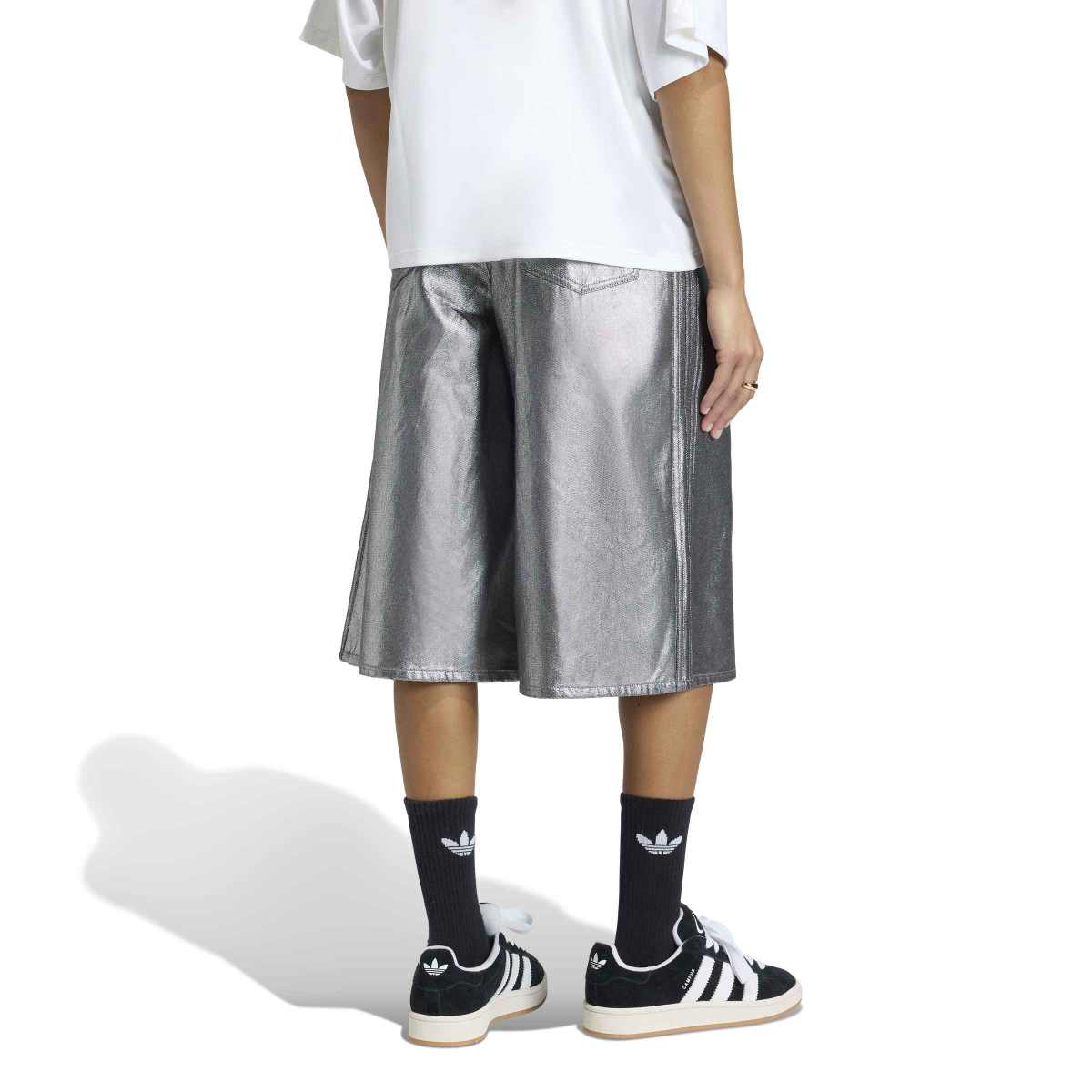 adidas originals FIREBIRD JORTS DENIM アディダスオリジナルス ファイアーバード ジョーツ デニム KD2930【レディース デニム ショートパンツ レギュラーフィット ウーブン素材 26SS】
