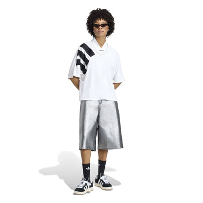 adidas originals FIREBIRD JORTS DENIM アディダスオリジナルス ファイアーバード ジョーツ デニム KD2930【レディース デニム ショートパンツ レギュラーフィット ウーブン素材 26SS】