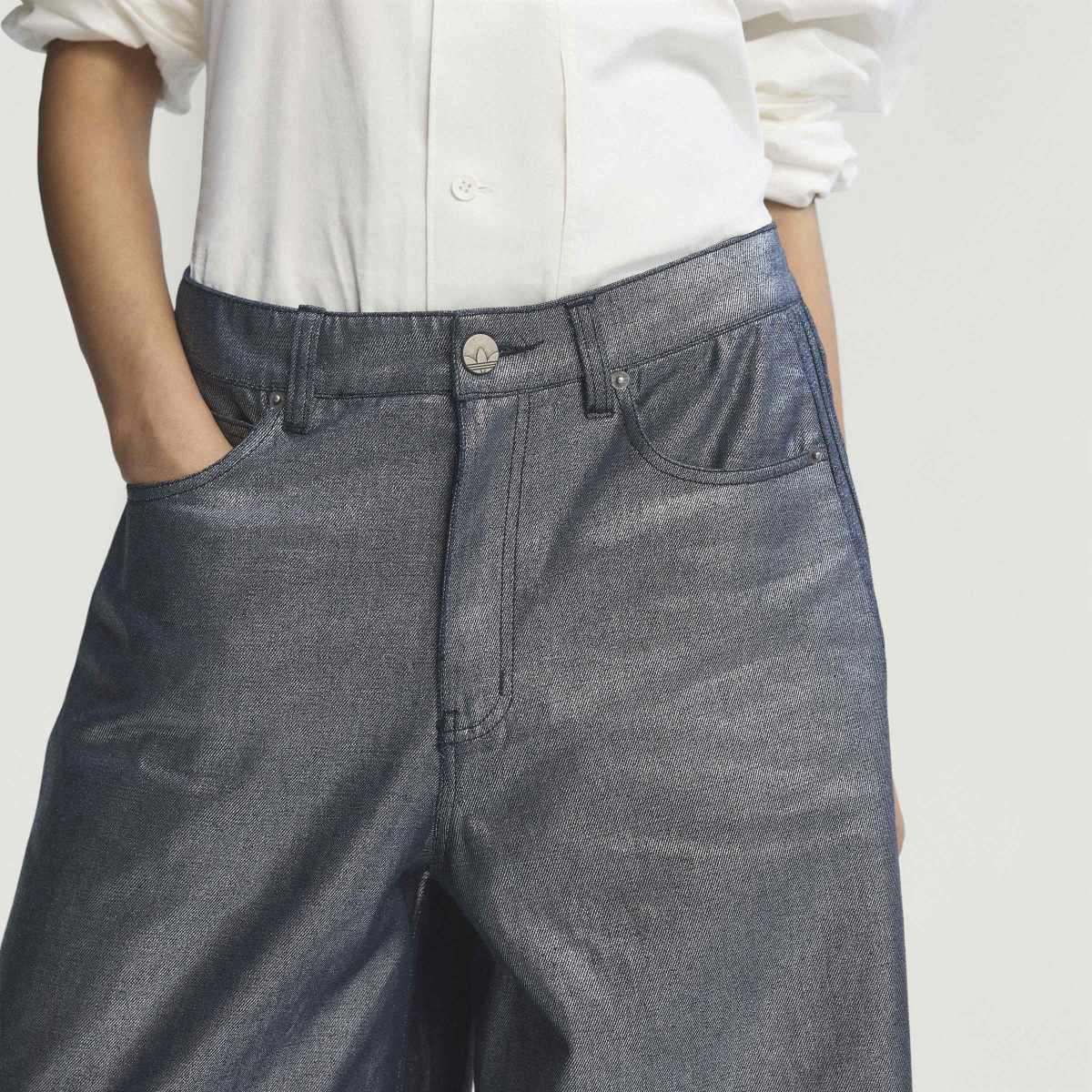 adidas originals FIREBIRD JORTS DENIM アディダスオリジナルス ファイアーバード ジョーツ デニム KD2930【レディース デニム ショートパンツ レギュラーフィット ウーブン素材 26SS】