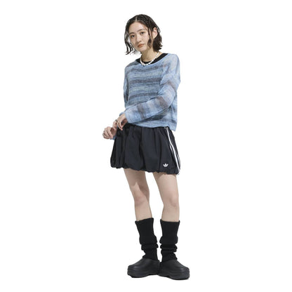 adidas originals BALLOON SKIRT アディダスオリジナルス バルーンスカート KD0299【レディース バルーンスカート ジップ カジュアル スタイリッシュ プレーンウィーブ 26SS】