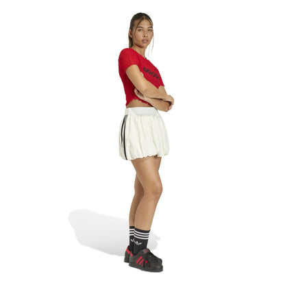 adidas originals BALLOON SKIRT アディダスオリジナルス バルーンスカート KE3440【レディース バルーンスカート ジップ カジュアル スタイリッシュ プレーンウィーブ 26SS】