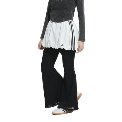 adidas originals BALLOON SKIRT アディダスオリジナルス バルーンスカート KE3440【レディース バルーンスカート ジップ カジュアル スタイリッシュ プレーンウィーブ 26SS】