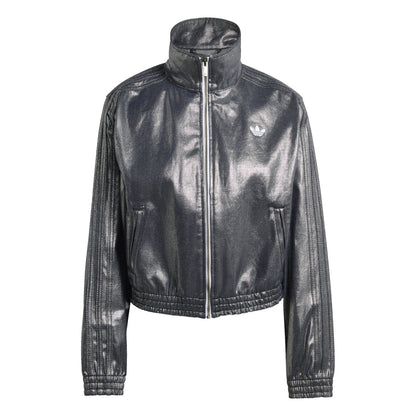 adidas originals FIREBIRD TRACK TOP DENIM アディダスオリジナルス ファイヤーバード トラックトップ デニム KD2910【レディース トラックジャケット デニムアウター ジップアップ レギュラーフィット 26SS】