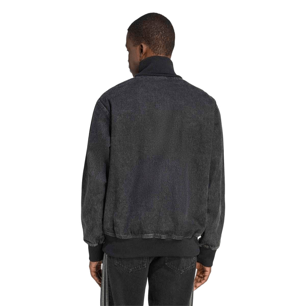 adidas originals Adicolor Denim Firebird Track Top アディダスオリジナルス アディカラー デニム フファイヤーバード トラックトップ KD1516【メンズ デニム トラックトップ ルーズフィット フルジップ 機能性 26SS】