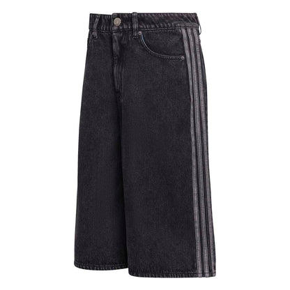adidas originals Firebird Jorts Denim アディダスオリジナルス ファイアバード ジョーツ デニム KD2916【レディース オーバーサイズ ストリート ジーンズショーツ リラックススタイル 耐久性 26SS】