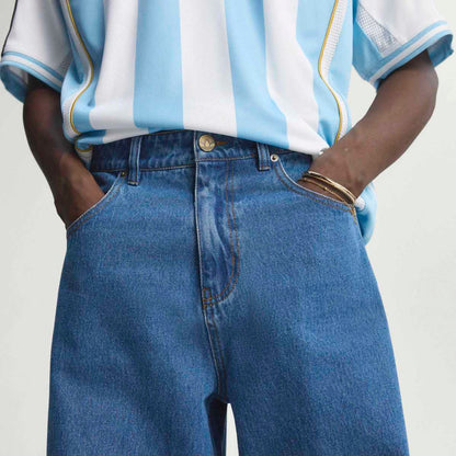 adidas originals FIREBIRD ADICOLOR DENIM PANTS アディダスオリジナルス ファイヤーバード アディカラー デニム パンツ KD1499【メンズ デニムパンツ ミッドライズ ストリート クラシック  26SS】