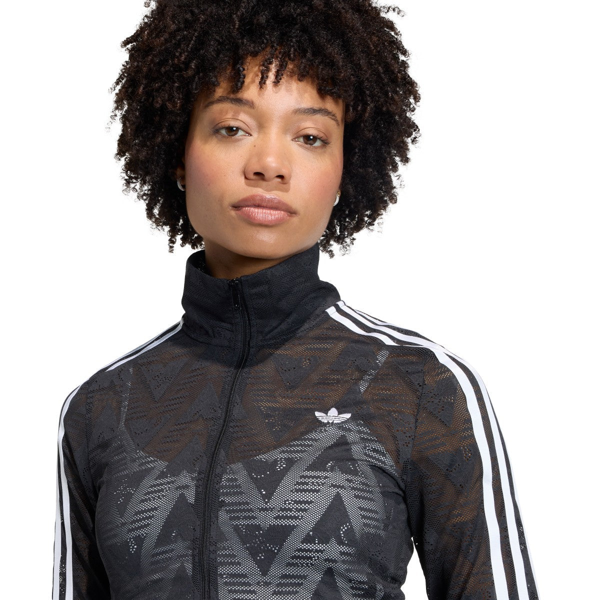 adidas originals FIREBIRD CLASSIC LACE TRACK TOP アディダスオリジナルス ファイヤーバード クラシック レース トラックトップ TB061【レディース トラックジャケット ジャージトップ ハイネック ジップアップ スリムフィット 26SS】
