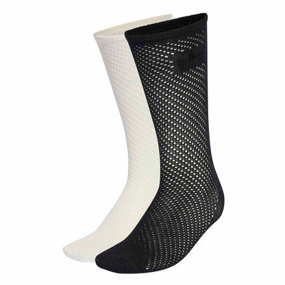 adidas originals CROCHET CREW SOCKS 2 PAIRS アディダスオリジナルス クロシェ クルーソックス 2足組 KD8398【レディース クルー クロシェ スポーツ カジュアル メッシュ 26SS】