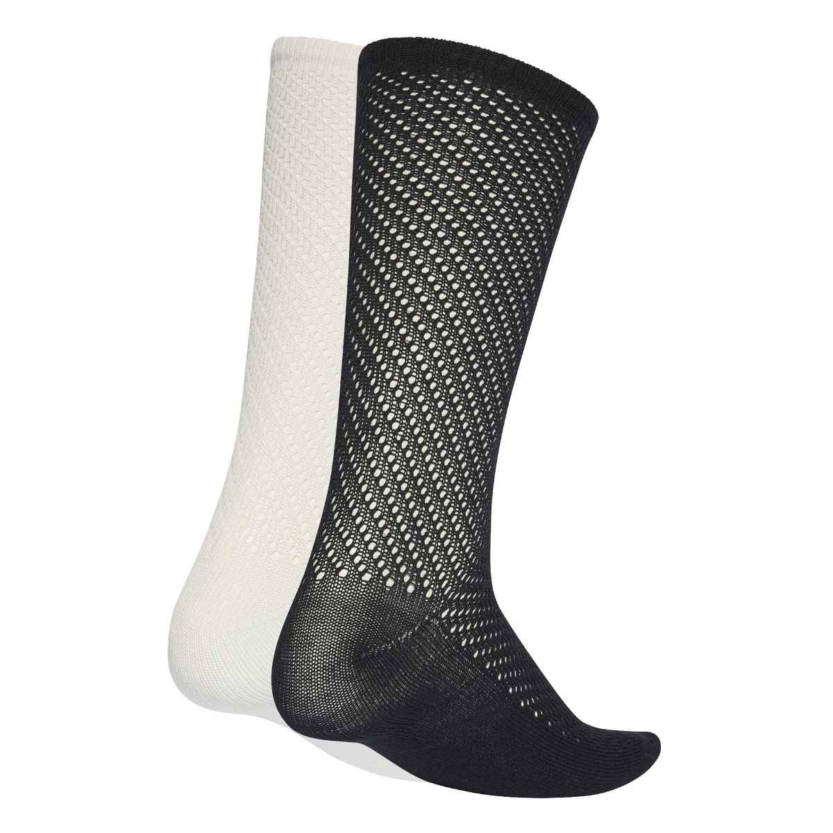 adidas originals CROCHET CREW SOCKS 2 PAIRS アディダスオリジナルス クロシェ クルーソックス 2足組 KD8398【レディース クルー クロシェ スポーツ カジュアル メッシュ 26SS】