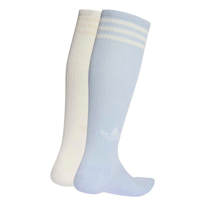 adidas originals 3-STRIPES KNEE SOCKS 2 PAIRS アディダスオリジナルス スリーストライプス ニーソックス 2足組 KD8259【レディース ニーソックス スポーツソックス サッカー カジュアルスポーツ 26SS】