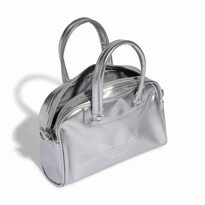 adidas originals ADICOLOR MINI BOWLING BAG アディダスオリジナルス アディカラー ミニボウリングバッグ KD7839【レディース ミニバッグ パテント素材 光沢 コンパクト 26SS】