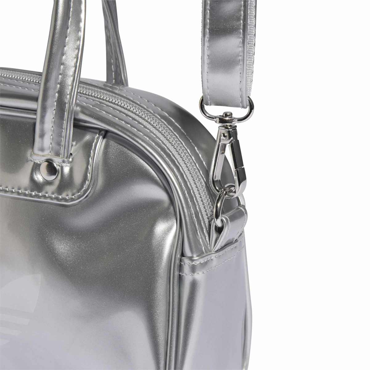 adidas originals ADICOLOR MINI BOWLING BAG アディダスオリジナルス アディカラー ミニボウリングバッグ KD7839【レディース ミニバッグ パテント素材 光沢 コンパクト 26SS】