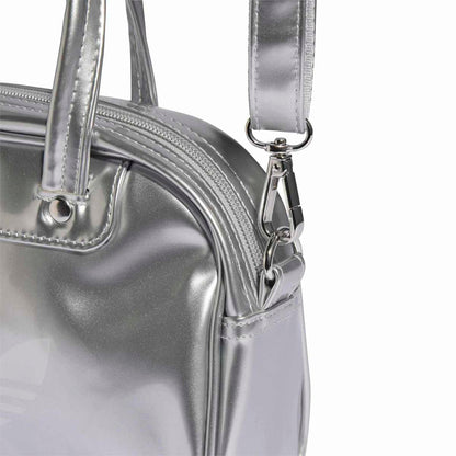 adidas originals ADICOLOR MINI BOWLING BAG アディダスオリジナルス アディカラー ミニボウリングバッグ KD7839【レディース ミニバッグ パテント素材 光沢 コンパクト 26SS】