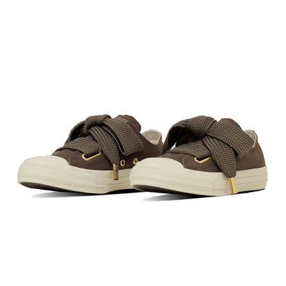 CONVERSE ALL STAR RIBBONLACE SLIP OX コンバース オールスター リボンレース スリップ OX 31316010【レディース リボンスニーカー カジュアル 幅広シューレース 26SS】