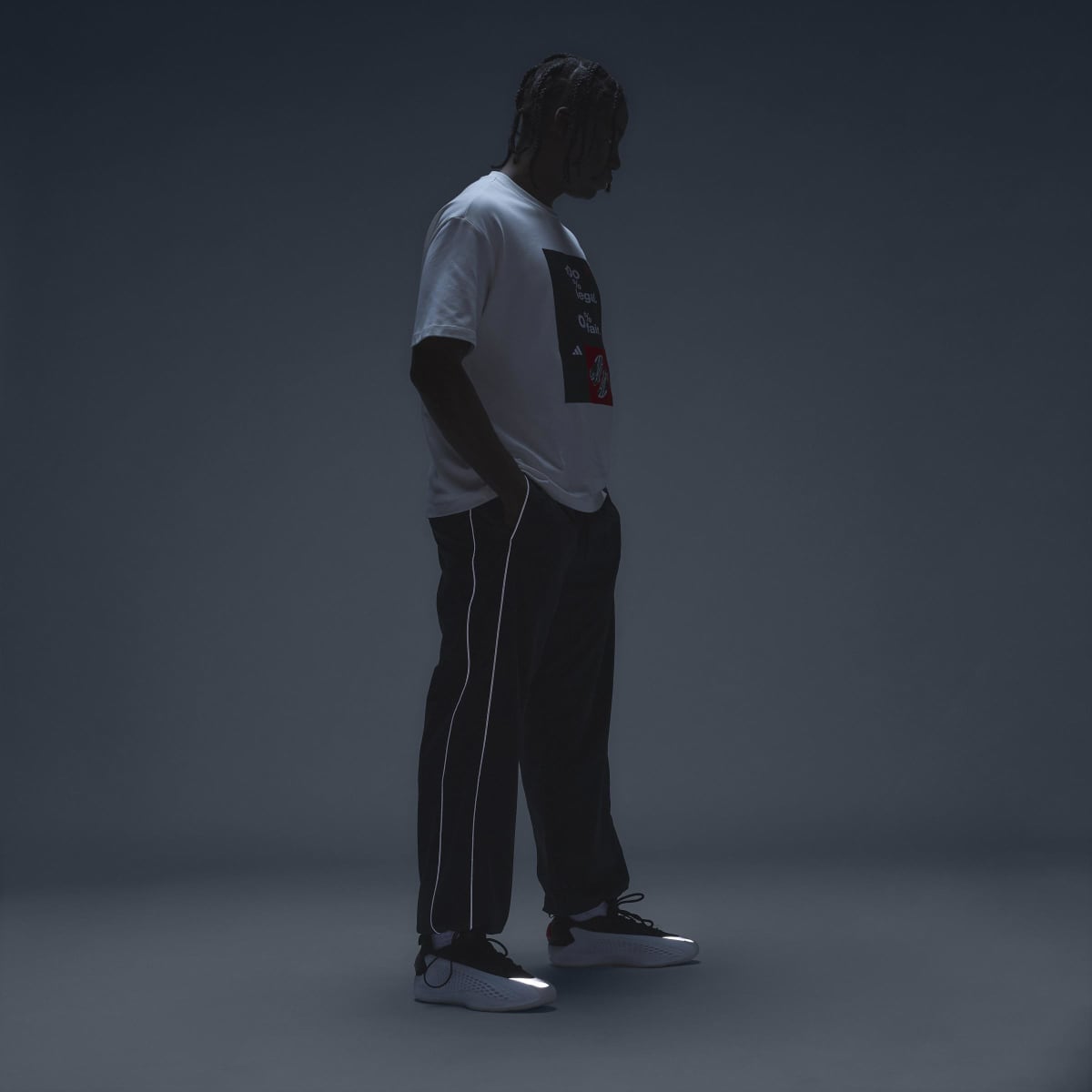ADIDAS ANTHONY EDWARDS FOUNDATION TRACK PANTS アディダス アンソニー・エドワーズ ファンデーション トラックパンツ KF3246【メンズ トラックパンツ ルーズフィットパンツ リラックスパンツ 26SS】