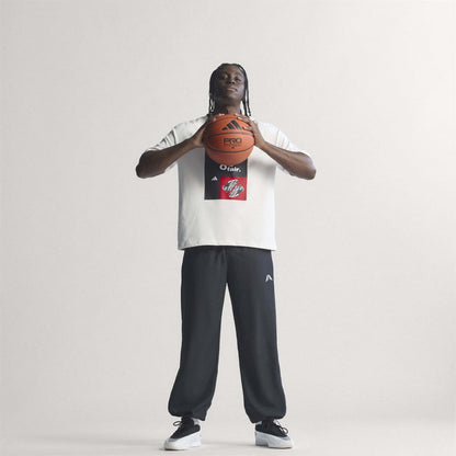 ADIDAS ANTHONY EDWARDS FOUNDATION TRACK PANTS アディダス アンソニー・エドワーズ ファンデーション トラックパンツ KF3246【メンズ トラックパンツ ルーズフィットパンツ リラックスパンツ 26SS】