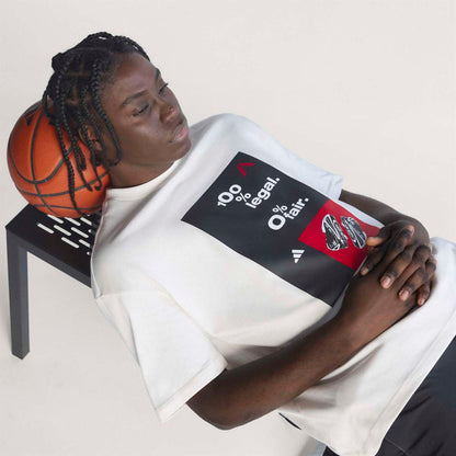 ADIDAS ANTHONY EDWARDS ARCHIVE SHORT-SLEEVE TEE アディダス アンソニー・エドワーズ アーカイブ 半袖Tシャツ KF8970【メンズ クルーネック ルーズフィット カジュアル デイリーユース ジャージー 26SS】