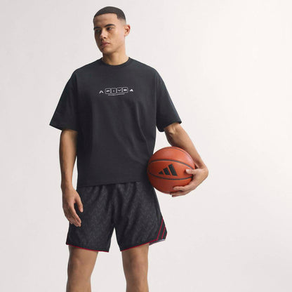 ADIDAS ANTHONY EDWARDS WORLD OF FIVE SHORT-SLEEVE TEE アディダス アンソニー・エドワーズ ワールド オブ ファイブ 半袖Tシャツ KF8974【メンズ ルーズフィット カジュアル デイリーユース  26SS】