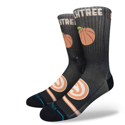 STANCE ATLANTA HAWKS CITY EDITION 2026 スタンス アトランタ・ホークス シティ・エディション 2026 A556D25ATL【メンズ 靴下 ソックス バスケットボール チーム ロゴ 25FW】
