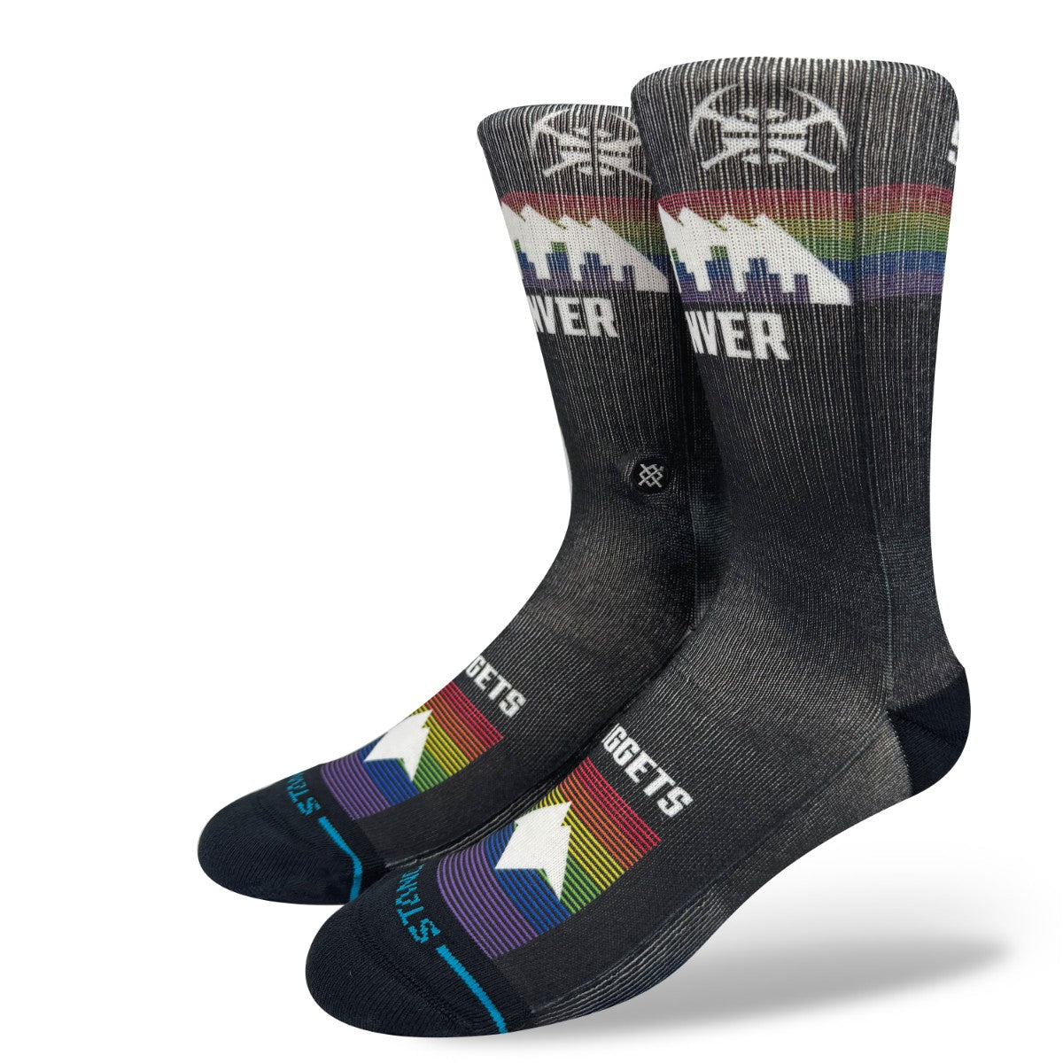 STANCE DENVER NUGGETS CITY EDITION 2026 スタンス デンバー・ナゲッツ シティ・エディション 2026 A556D25DEN【メンズ 靴下 ソックス バスケットボール チーム ロゴ 25FW】