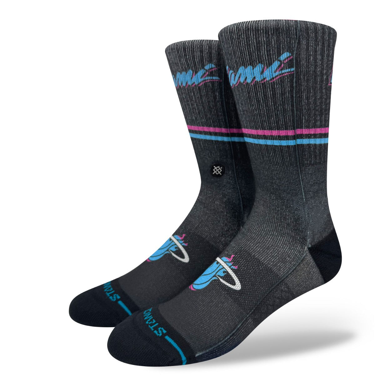 STANCE MIAMI HEAT CITY EDITION 2026 スタンス マイアミ・ヒート シティ・エディション 2026 A556D25MIA【メンズ 靴下 ソックス バスケットボール チーム ロゴ 25FW】