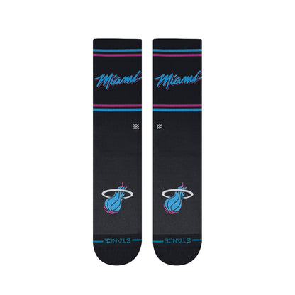 STANCE MIAMI HEAT CITY EDITION 2026 スタンス マイアミ・ヒート シティ・エディション 2026 A556D25MIA【メンズ 靴下 ソックス バスケットボール チーム ロゴ 25FW】