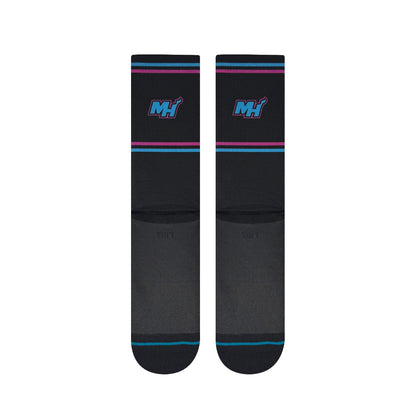 STANCE MIAMI HEAT CITY EDITION 2026 スタンス マイアミ・ヒート シティ・エディション 2026 A556D25MIA【メンズ 靴下 ソックス バスケットボール チーム ロゴ 25FW】