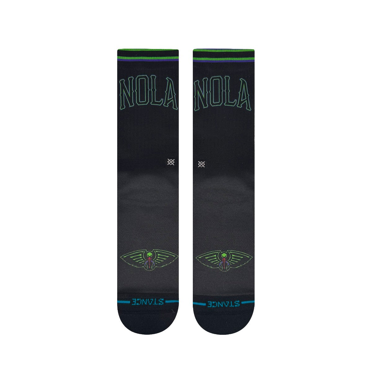 STANCE NEW ORLEANS PELICANS CITY EDITION 2026 スタンス ニューオーリンズ・ペリカンズ シティ・エディション 2026 A556D25NOP【メンズ 靴下 ソックス バスケットボール チーム ロゴ 25FW】