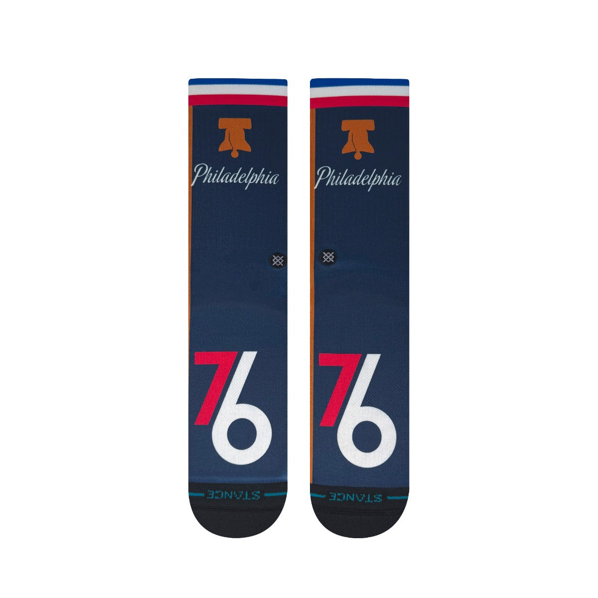 STANCE PHILADELPHIA 76ERS CITY EDITION 2026 スタンス フィラデルフィア・セブンティシクサーズ シティ・エディション 2026 A556D25PHI【メンズ 靴下 ソックス バスケットボール チーム ロゴ 25FW】