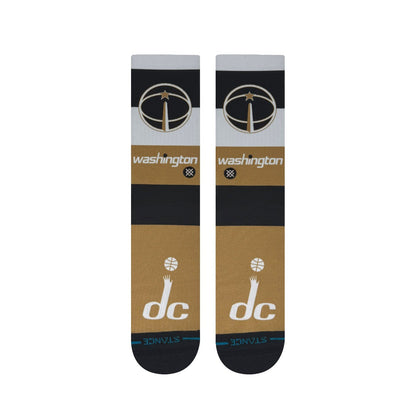 STANCE WASHINGTON WIZARDS CITY EDITION 2026 スタンス ワシントン・ウィザーズ シティ・エディション 2026 A556D25WAS【メンズ 靴下 ソックス バスケットボール チーム ロゴ 25FW】