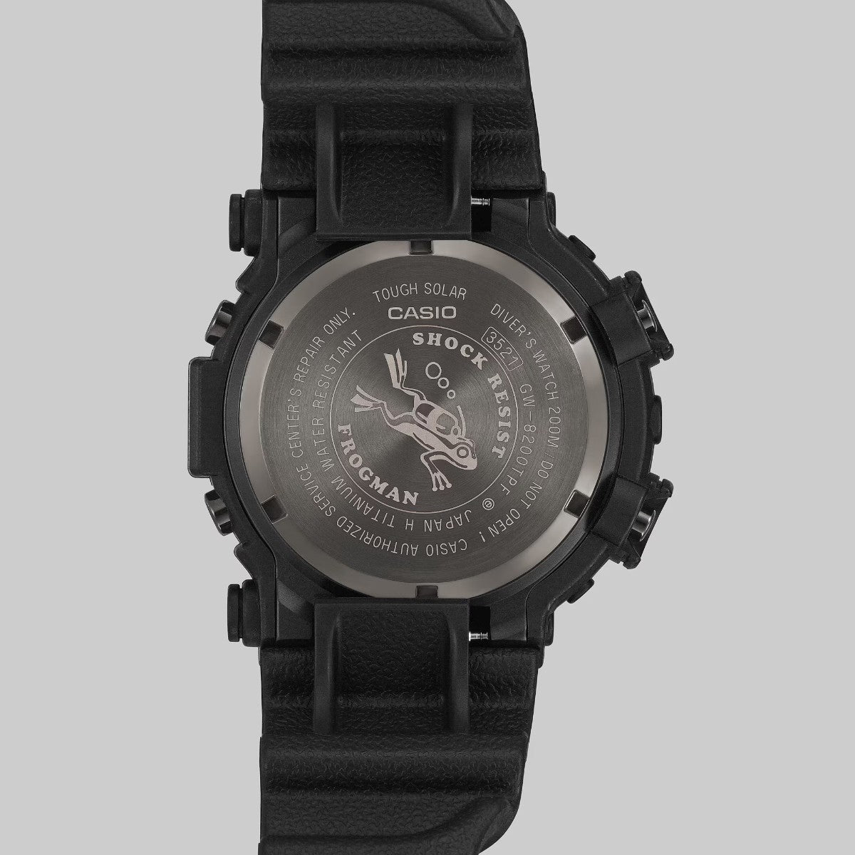 G-SHOCK GW-8200TPF-1JR ジーショック GW-8200TPF-1JR GW-8200TPF-1JR【メンズ ダイバーズ 防水 機能性 ソーラー充電 耐衝撃 タフ 25FW】