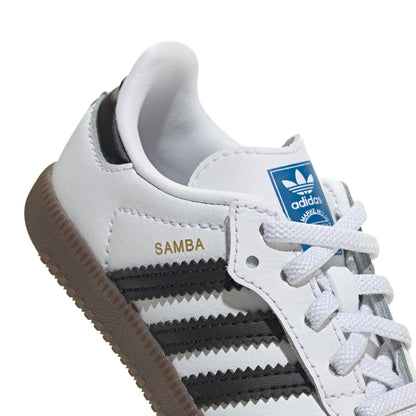 adidas Originals SAMBA OG CF EL I アディダスオリジナルス サンバ OG キッズ JQ3191【キッズ ベビー 子ども用 ラバー アウトソール クラシックデザイン 26SS】