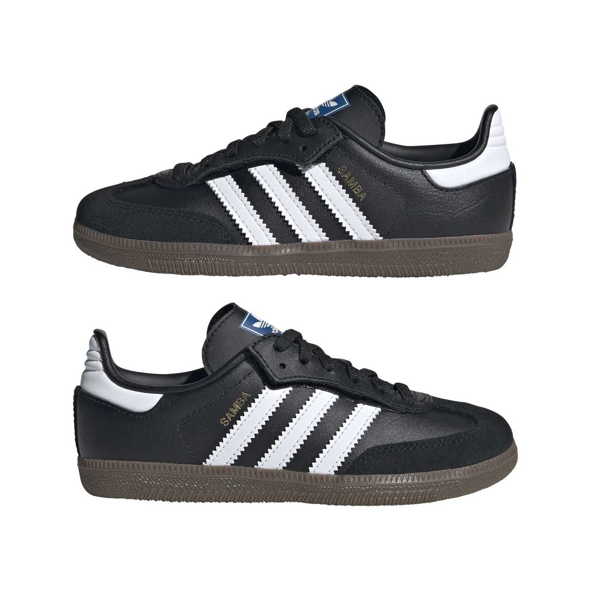 adidas originals Samba OG Comfort Closure Elastic Lace Kids アディダスオリジナルス サンバ OG コンフォート クローズ エラスティック レース キッズ JQ6390【メンズ キッズ レザー ラバーソール 伸縮性 26SS】
