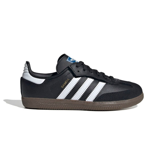 adidas originals Samba OG Comfort Closure Elastic Lace Kids アディダスオリジナルス サンバ OG コンフォート クローズ エラスティック レース キッズ JQ6390【メンズ キッズ レザー ラバーソール 伸縮性 26SS】