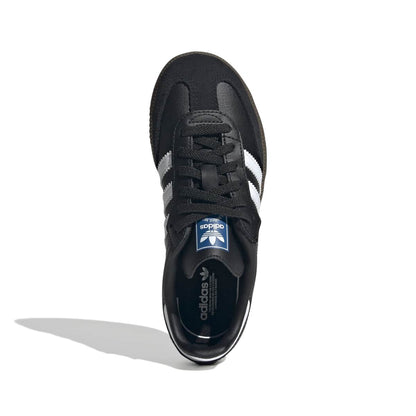 adidas originals Samba OG Comfort Closure Elastic Lace Kids アディダスオリジナルス サンバ OG コンフォート クローズ エラスティック レース キッズ JQ6390【メンズ キッズ レザー ラバーソール 伸縮性 26SS】