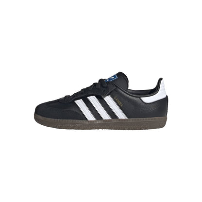 adidas originals Samba OG Comfort Closure Elastic Lace Kids アディダスオリジナルス サンバ OG コンフォート クローズ エラスティック レース キッズ JQ6390【メンズ キッズ レザー ラバーソール 伸縮性 26SS】