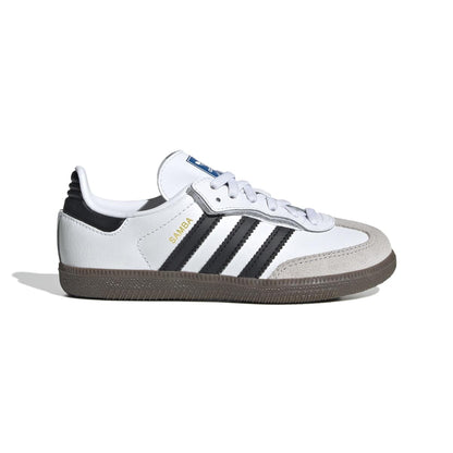 adidas originals Samba OG Comfort Closure Elastic Lace Kids アディダスオリジナルス サンバ OG コンフォート クローズ エラスティック レース キッズ JQ6391【メンズ キッズ レザー ラバーソール 伸縮性 26SS】