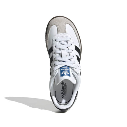 adidas originals Samba OG Comfort Closure Elastic Lace Kids アディダスオリジナルス サンバ OG コンフォート クローズ エラスティック レース キッズ JQ6391【メンズ キッズ レザー ラバーソール 伸縮性 26SS】