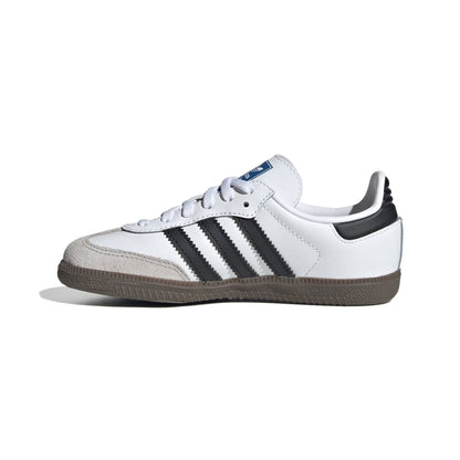 adidas originals Samba OG Comfort Closure Elastic Lace Kids アディダスオリジナルス サンバ OG コンフォート クローズ エラスティック レース キッズ JQ6391【メンズ キッズ レザー ラバーソール 伸縮性 26SS】