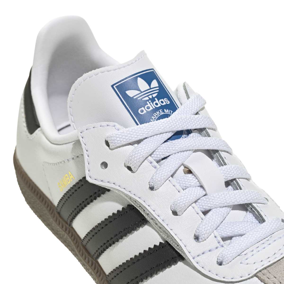 adidas originals Samba OG Comfort Closure Elastic Lace Kids アディダスオリジナルス サンバ OG コンフォート クローズ エラスティック レース キッズ JQ6391【メンズ キッズ レザー ラバーソール 伸縮性 26SS】