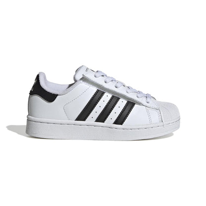 adidas Originals SST II CF EL C アディダスオリジナルス SST II キッズ IH6400【キッズ キッズ スニーカー 子ども用 ファスナー レザー カジュアル 26SS】